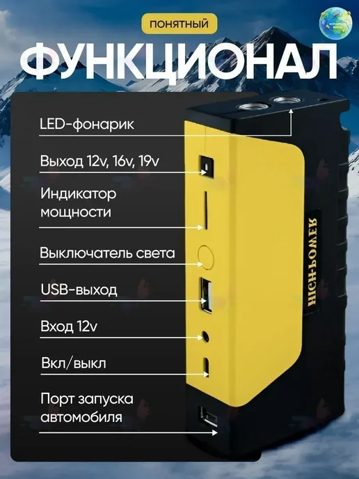 Power bank, 26250 мАч, 1 шт, 26250 мАч, 1 шт, фото 4
