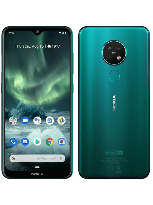 Смартфон Nokia 7.2 4/64 ГБ, зеленый, фото 2