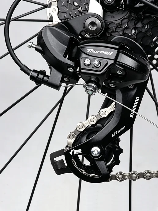 Переключатель скоростей на велосипед задний на петух Shimano, вариант, фото 7