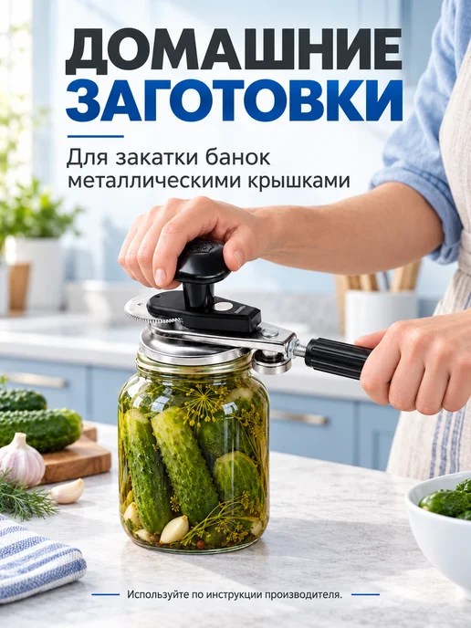 ДарСтрой Закаточная машинка для банок, серый, фото 3