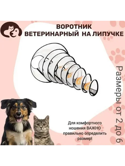Воротник ветеринарный послеоперационный, вариант, фото 3