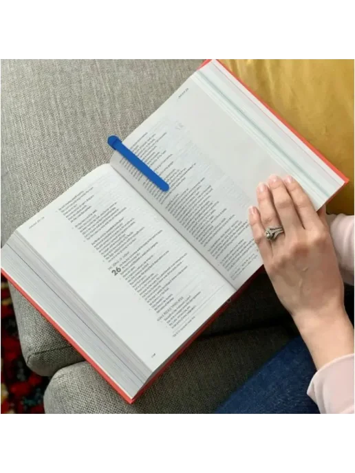 Металлическая закладка с силиконовым наконечником, 6 шт, фото 5