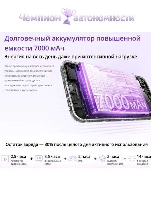 Смартфон realme Rmx5377 4/128 ГБ, серый, фото 3