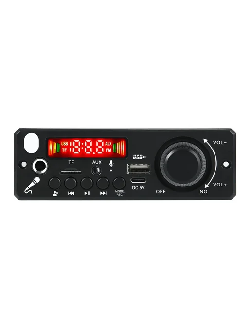 Декодер Bluetooth 5.0 с микрофоном и пультом, 5 В, 2×3 Вт, 2x3, фото 3