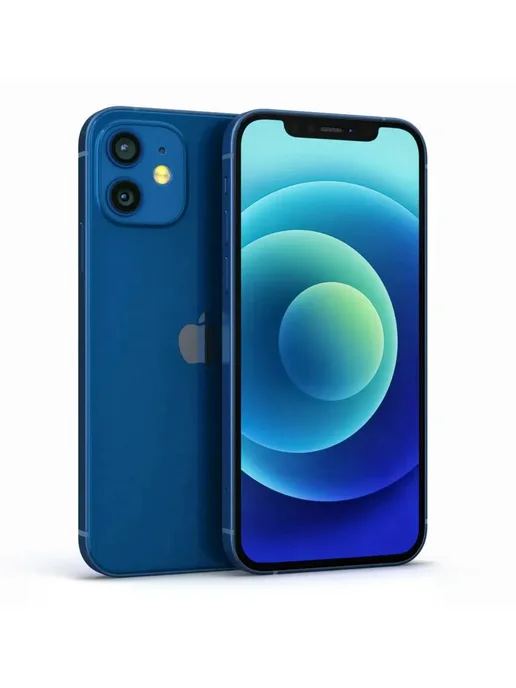 Смартфон Apple iPhone 12 Mini 256 ГБ (восстановленный), синий, фото 4