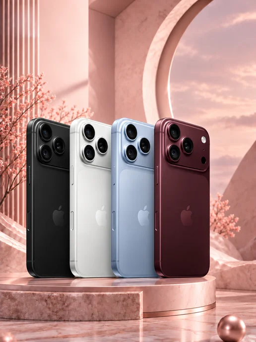 Смартфон Apple iPhone 18 Pro 256 ГБ, голубой, фото 2