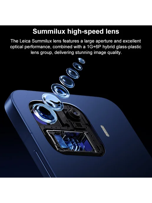 Смартфон Xiaomi 17T Pro 12/256 ГБ, голубой, фото 6