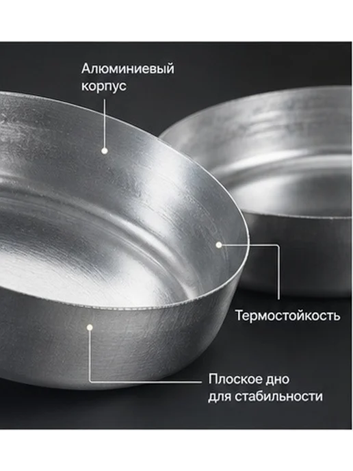Весовые чаши лабораторные алюминиевые 10 штук 70 мл, 70 мл, фото 4