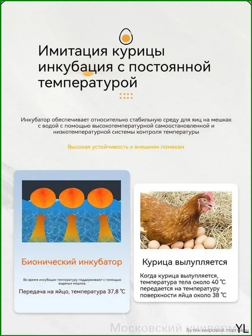 Инкубатор для яиц на 10–25 шт. с автоматическим переворотом, 25 шт, фото 6