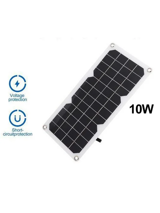Нет бренда Солнечная панель 10W Комплект для Телефона, 10 Вт, фото 2