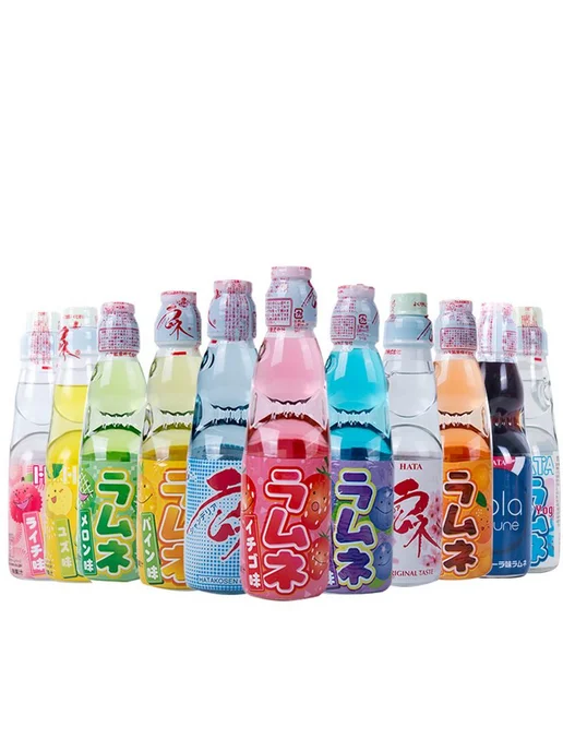 Лимонад HATA Ramune фруктовый с жемчужиной в стеклянной, вариант, фото 4