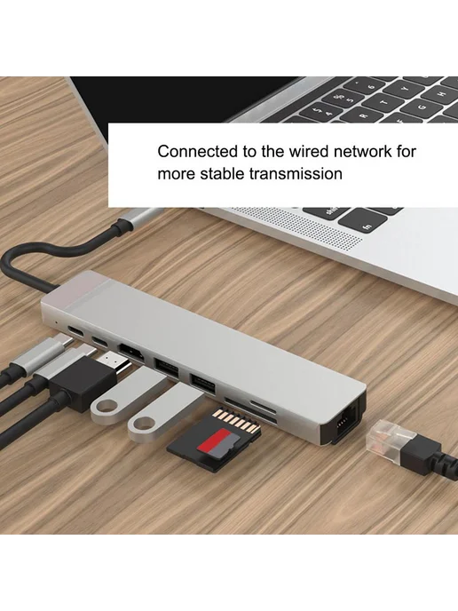 Док-станция 8 в 1 с HDMI 4K и USB 3.0, вариант, фото 20