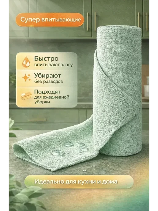 FranklinMIX Салфетки из микрофибры 30 штук для быта и занятий, гостей, 30 шт, фото 2