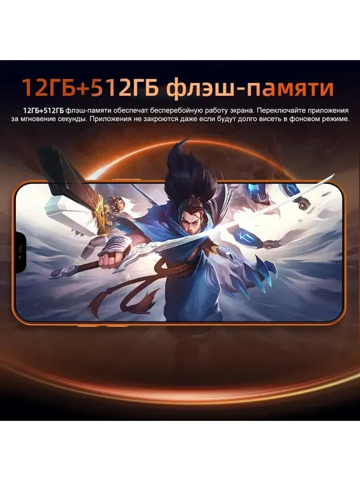 Смартфон Pro Max I17 Pro Max 7/1024 ГБ, белый, фото 4