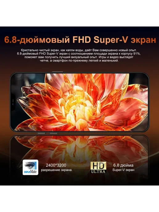 Смартфон Pro Max I17 Pro Max 7/1024 ГБ, белый, фото 5
