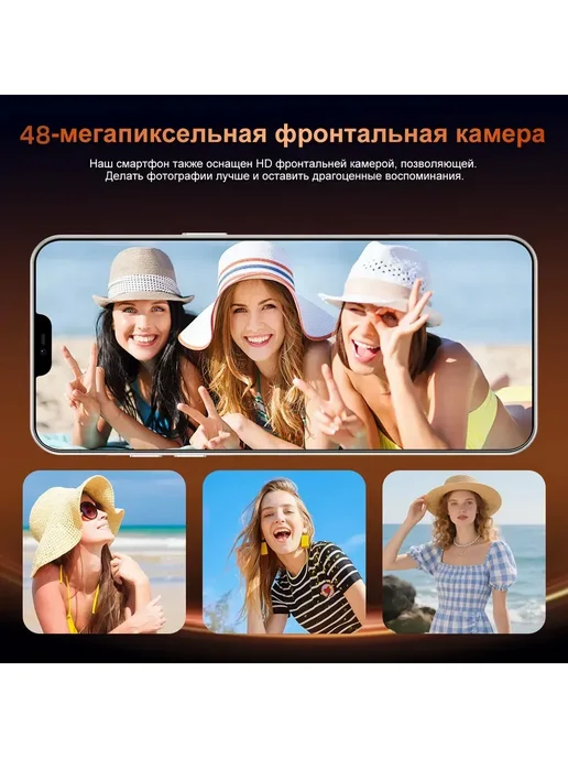 Смартфон Pro Max I17 Pro Max 7/1024 ГБ, белый, фото 7