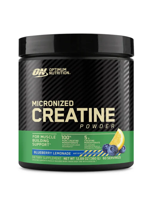 Optimum Nutrition Creatine Micronized Powder 810 г, Черничный лимонад, 360 г
