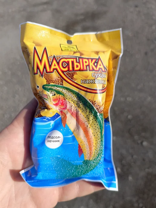 Три Кита. Мастырка СУХАЯ НАЖИВКА 100 гр ПОДСОЛНЕЧНИК - 1 шт, 100 г