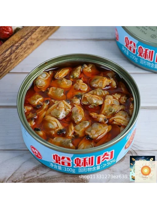 Китайский ресторан "Острые мидии" 100г *1 банка, 100 г, фото 8