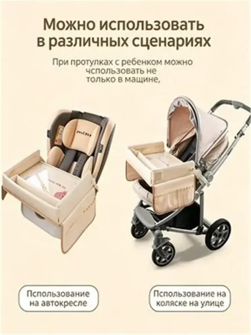 Органайзер для игрушек и еды в авто с карманами 40 см, вариант, фото 4