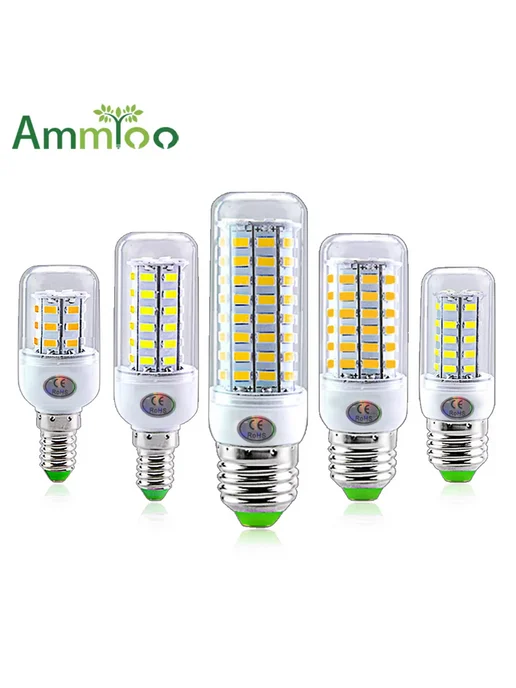 Светодиодная лампа кукуруза E27-72LED-5730 теплый холодный б, вариант, фото 2
