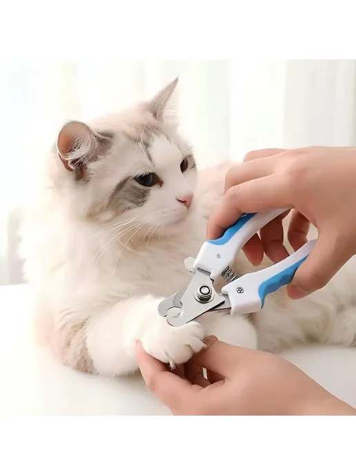 Когтерезка с фиксатором для кошек, вариант
