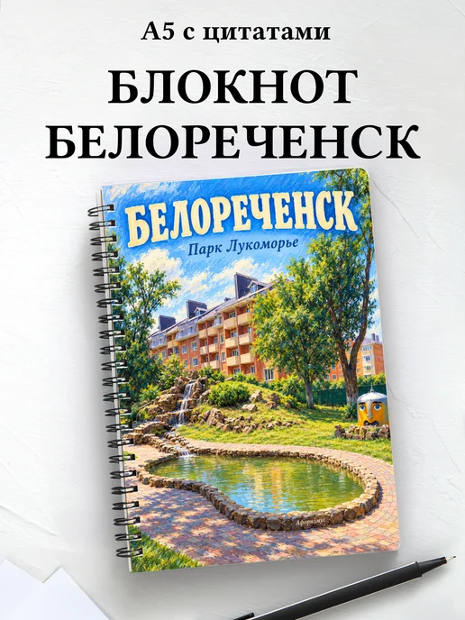 Блокнот Белореченск с мотивирующими цитатами