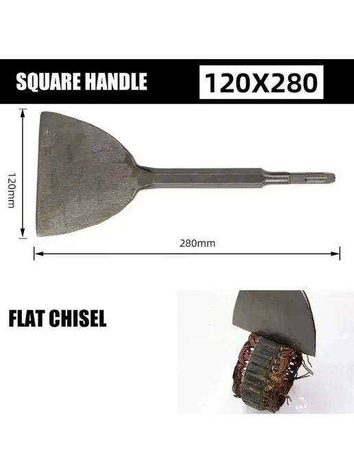Ударная дрель для бетона Grey Style A-Hexagonal, серый, фото 5