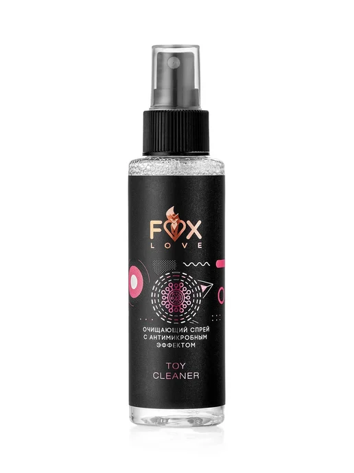 Очищающий спрей Foxlove Toy Cleaner для секс игрушек с антим, вариант, фото 5