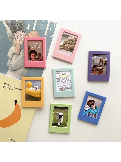 FUJIFILM Магнитные рамки для Instax Mini transparent 01, 10p, вариант, фото 6