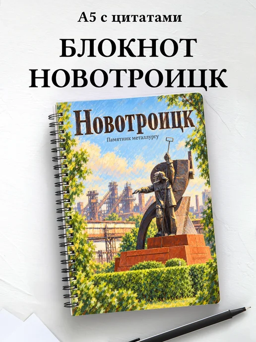 Блокнот Новотроицк с мотивирующими цитатами
