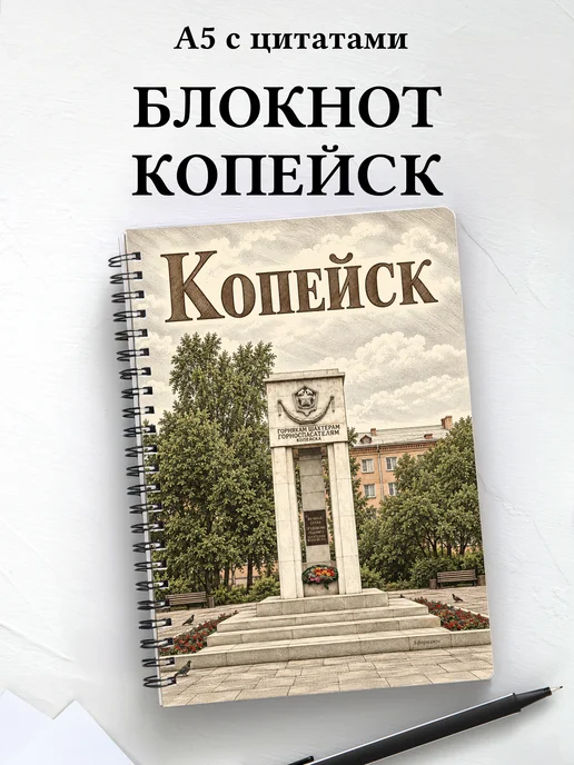 Блокнот Копейск с мотивирующими цитатами