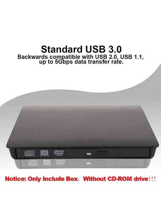 USB 3.0 корпус для DVD привода, вариант, фото 3