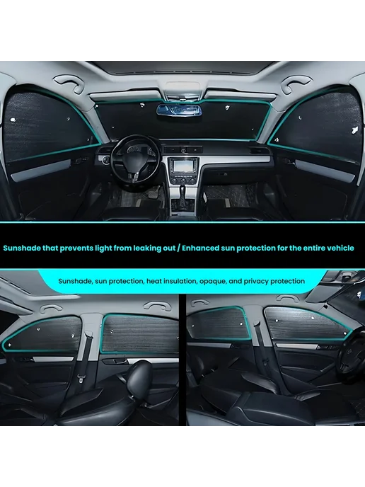 Солнцезащитные козырьки для Ford Fiesta Hatchback 2009-2014, вариант, фото 3