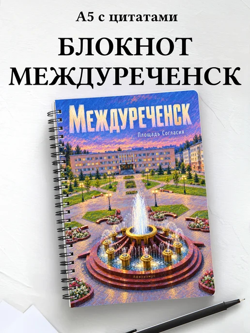 Блокнот Междуреченск с мотивирующими цитатами