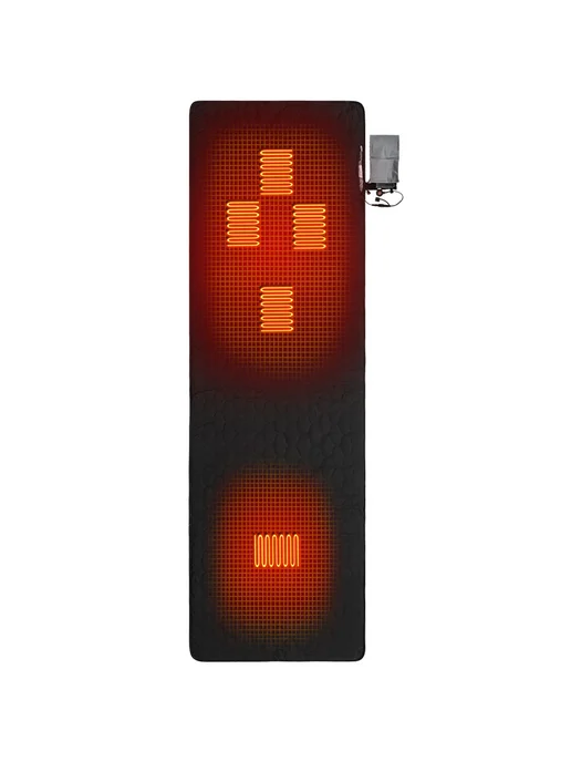 USB грелка для походов, 3 режима, быстро нагрев, чёрная, черный, фото 3