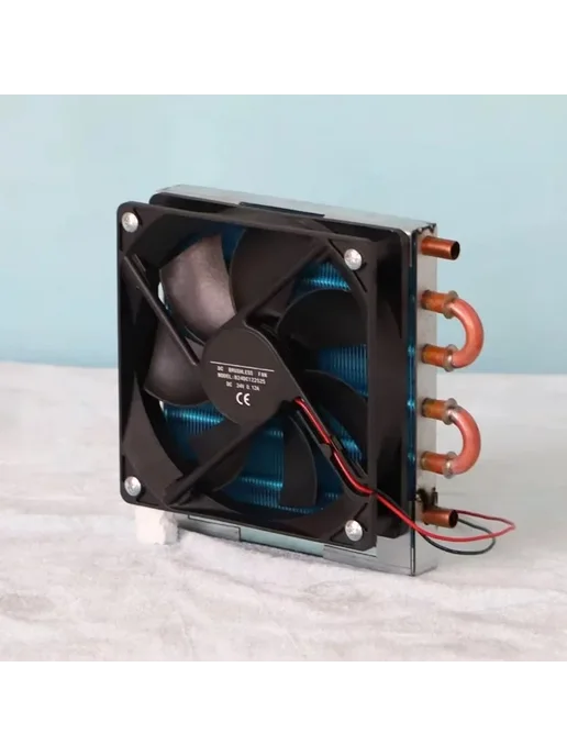 Радиатор CP1X6X120 с медными трубками и алюминиевыми ребрами, 1x6x120, фото 3