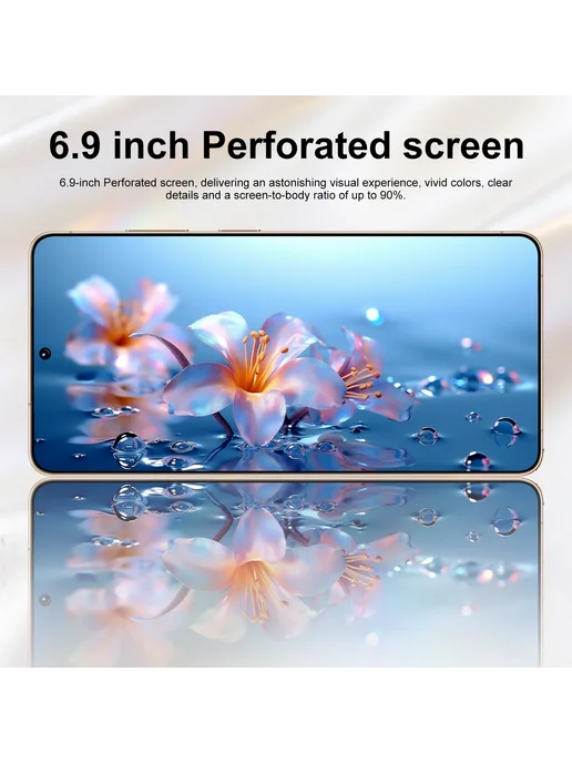Смартфон iVMi Gsm 17 Promax 4/32 ГБ, розовый, фото 4