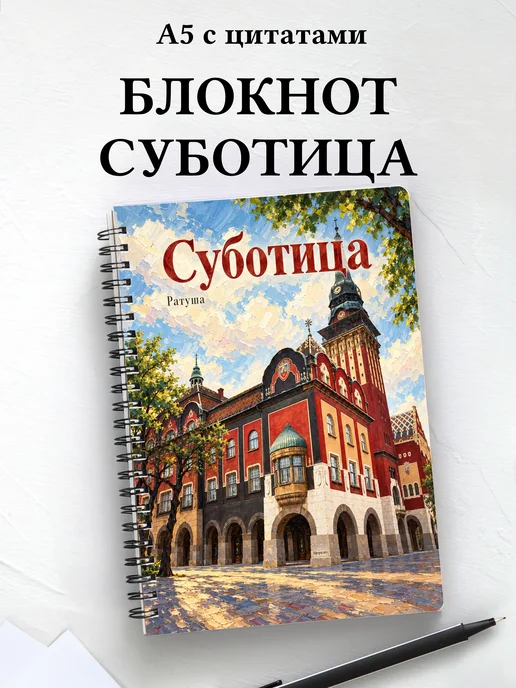 Блокнот Суботица с мотивирующими цитатами