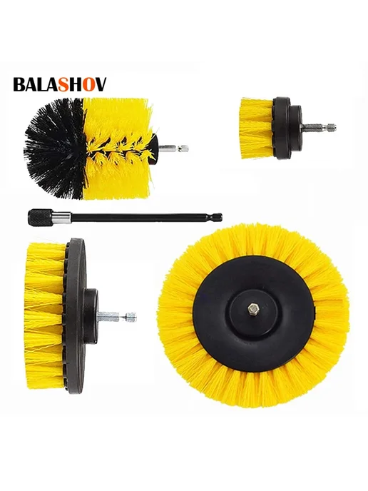 BALASHOV Набор электрических щеток Balashor для дрели (3 шт.) 5pcs, 3 шт, 5 шт, фото 2