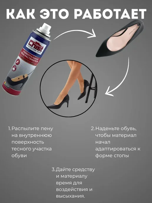 FranklinMIX Пена для весны и лета, ухода за обувью, всей семьи, порядка, 150 мл, фото 3