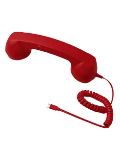 Shunmaii проводная телефонная трубка Type-C Красный, Red