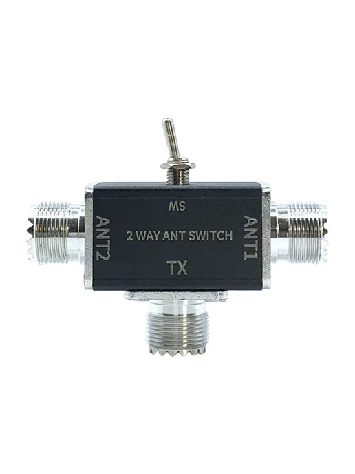 2-порт антенн коммутатор CB HAM, 100W, 0-50МГц, с заземл, 100 Вт, фото 3
