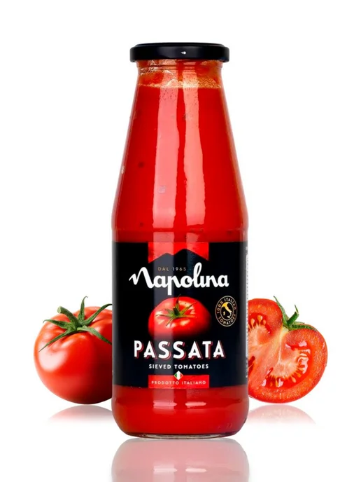 Томаты Napolina протертые, 690 г, 690 г