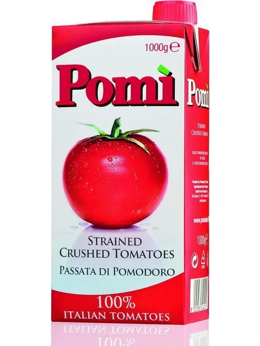 Помидоры Pomi протертые, 1000 г, 1 кг, фото 3