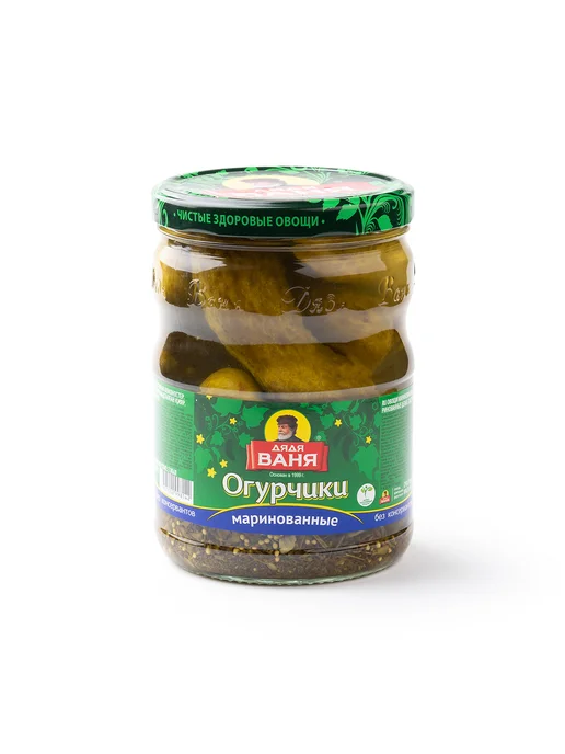 Огурчики маринованные, 950 г, 950 г