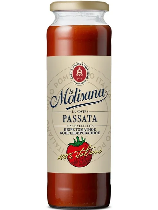 Томаты Passata Пюре томатное, 690г, 690 г
