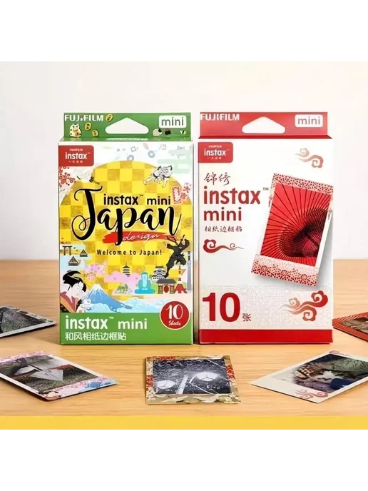 FUJIFILM Фотопленка Instax Mini 10-50 листов Розовый, 10shee, розовый, фото 2
