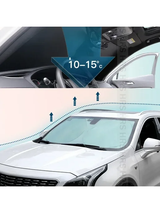 Для SUZUKI Swift 2005-2019 Солнцезащитный козырек на лобово, вариант, фото 4