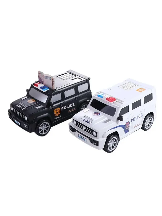 Игрушечный автомобиль Swat White, черный, фото 2